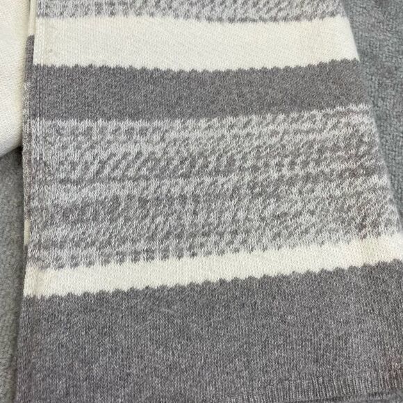 Club Monaco Women’s Scarf Wrap Wool Rabbit Hair Tan Grey One Size - Picture 2 of 7